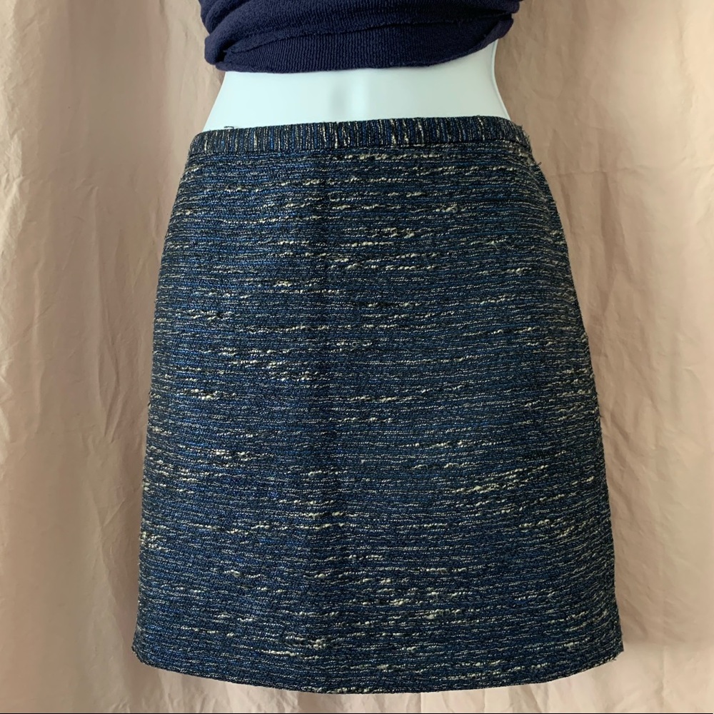 Madewell Blue Mini Skirt